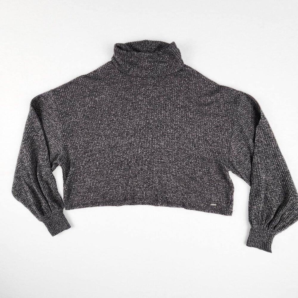 Hollister Womens Long Sleeve Sweater Size XS Gray